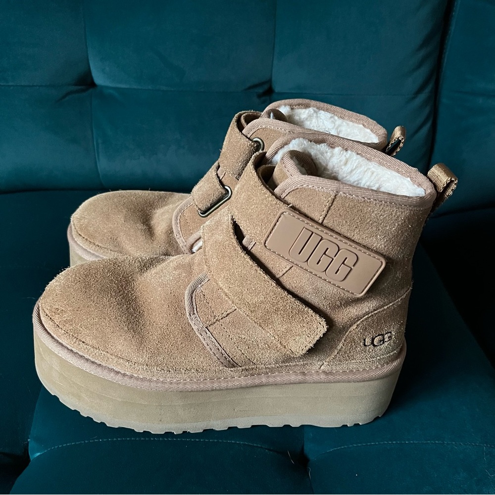 UGG Neumel Strap Platform Boots